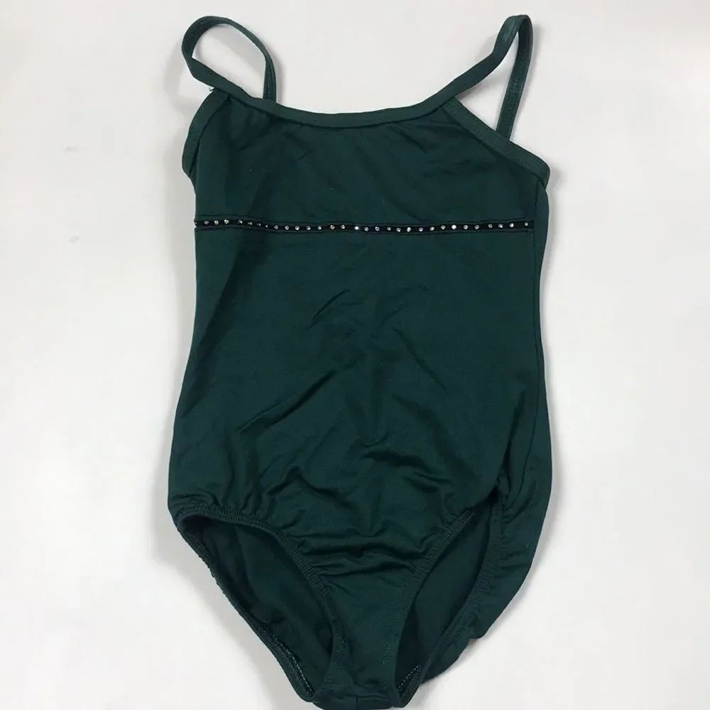 Vintage Motion Wear Made In USA Girl Leotard Size 8/10